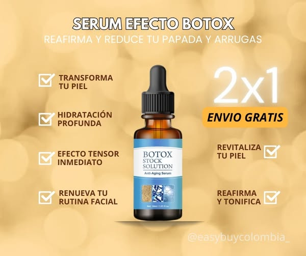 SOLUCION BOTOX SUERO ANTIARRUGAS