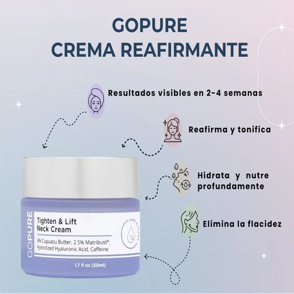 ✨ Reafirma – Crema lifting para cuello y escote + Guía Práctica
