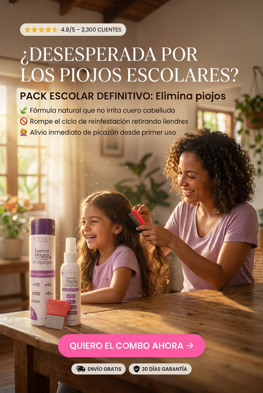 Kit antipiojos + spray repelente