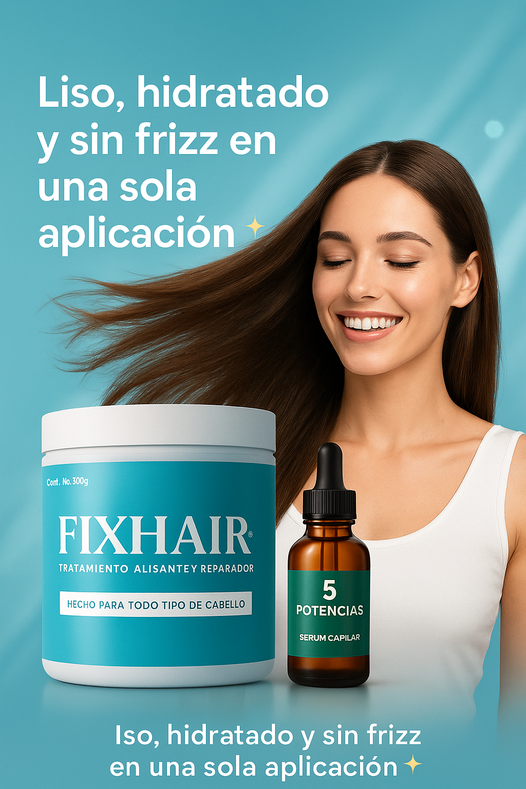 FixHair© – Tratamiento Alisante y Reparador.