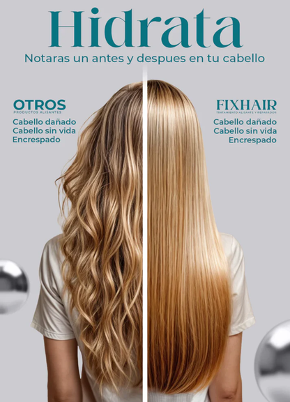 FixHair© – Tratamiento Alisante y Reparador.